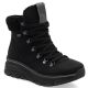 30. Wasserdichte, gefütterte Damen-Trekkingschuhe in Schwarz Rieker 48034-00