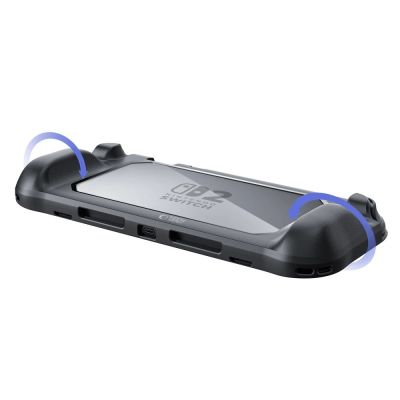 5. Tech-Protect MagMat-Hülle für Nintendo Switch 2, Schwarz und Transparent