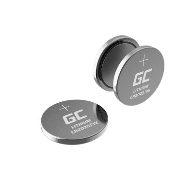 4. Grüne Zellenbatterien XCR04 5X CR2025 3V