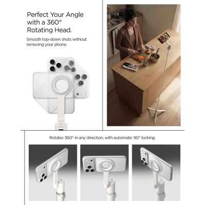 12. Spigen S582W Bluetooth-Selfie-Stick – Beige