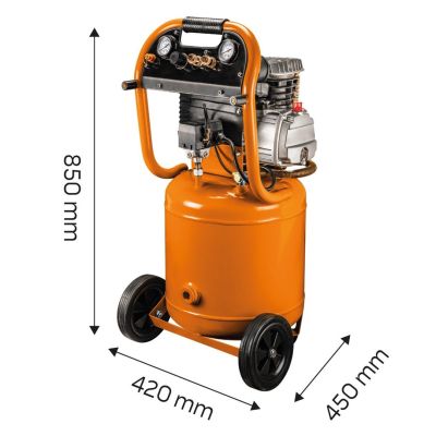 7. Vertikaler Ölkompressor 40 l, 230 V NEO 12K010