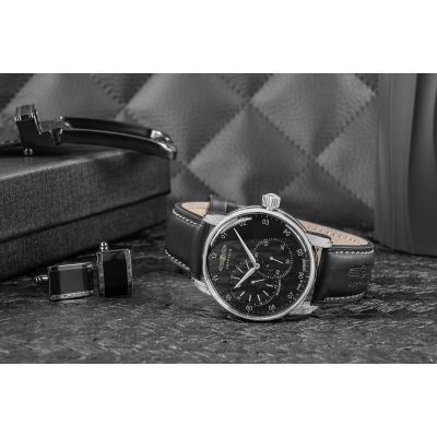 6. Herrenarmbanduhr ZEPPELIN New Captain's Line Automatic 8662-2 + BOX
