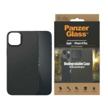 Biologisch abbaubare Schutzhülle von PanzerGlass für iPhone 14 Plus / 15 Plus – Schwarz