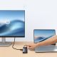 13. Baseus Metal Gleam II 10in1 HDMI USB-A USB-C RJ45 SD/TF Hub - Grau