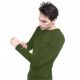 4. Glovii GJ1CM Shirt/Top, Sweatshirt, Rundhalsausschnitt, Langarm, Elasthan, Polyester