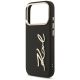 6. Karl Lagerfeld Karl Script Logo Case für iPhone 17 Pro - Schwarz