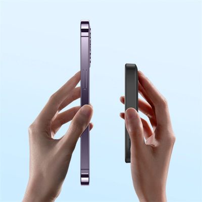 9. Baseus Magnetic Mini Air 6000mAh 20W Powerbank mit induktiver Ladefunktion und Baseus Simple USB-C-Kabel (20V/3A) 30cm – Schwarz