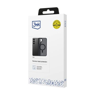 11. 3mk Smoke MagCase Hülle mit MagSafe für Samsung Galaxy S24 – durchscheinend