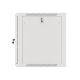 23. Wandmontierter Einbauschrank, 19" 12U 600x600, Grau, Metalltüren (zerlegt)