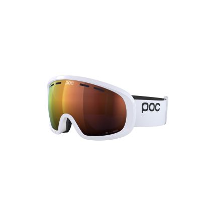 2. POC Fovea Mid Skibrille Weiß Kat.2
