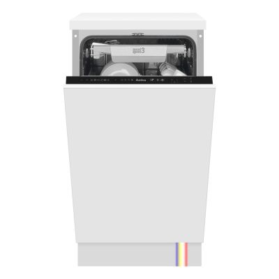 Einbaugeschirrspüler 45 cm AMICA DIM44C6EMONqH | Energieeffizienzklasse C | 10 Geschirrsets | SatelliteArm | OpenDry