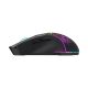 3. Wozinsky WMGB-3200 Kabellose optische Gaming-Maus mit integriertem Akku, 3200 DPI und RGB-Beleuchtung – Schwarz