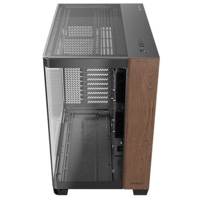 21. Antec C Curve Holz Full Tower Schwarz, Transparent, Holz