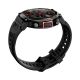 4. VELTORI VT140-1 Smartwatch Schwarzes Silikonarmband