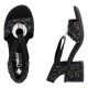 15. Bequeme Rieker W RKR679 schwarze Sandalen