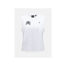 PEAK PERFORMANCE Explore Graphic ärmelloses Damen-T-Shirt schwarz