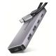 Axagon HMC-5H60 Kabelgebundene Dockingstation USB 3.2 Gen 1 (3.1 Gen 1) Typ-C Grau