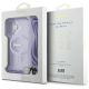 7. Guess Crossbody Cord Script MagSafe Hülle für iPhone 16 – Lila