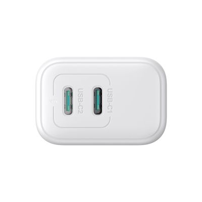 6. Joyroom JR-TCF12 Netzladegerät 2x USB-C 20W PD / QC 3.0 - Weiß