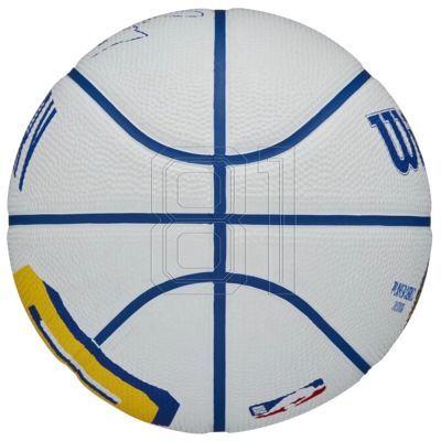 8. Wilson NBA Player Icon Stephen Curry Miniball WZ4007401XB