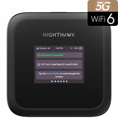 4. NETGEAR M3 Dualband-WLAN-Router (2,4 GHz/5 GHz) Schwarz