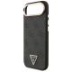 6. Guess 4G Triangle Logo MagSafe Hülle für iPhone Air – Schwarz und Gold