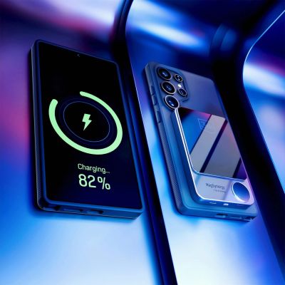 4. 3mk Smoke MagCase für Samsung Galaxy S25 Ultra – Schwarz