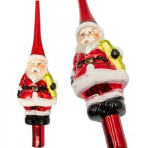 WEIHNACHTSBAUMSPITZE 28,5 CM WEIHNACHTSMANN