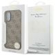 7. Guess 4G Charms Collection MagSafe Hülle für iPhone 17 - braun