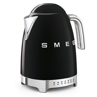6. Smeg KLF04BLEU Wasserkocher, 1,7 l, 2400 W, Schwarz