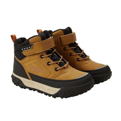 5. braune Stiefeletten von Lee Cooper mit Klettverschluss