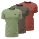 Herren-T-Shirt (3er-Set) 4F 4FWSS26TTSHM4480-90S