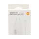 3. Xiaomi BHR9465EU 67W 6,2A USB-A-Wandladegerät mit USB-C-Kabel – Weiß
