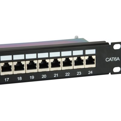 4. equip Pro - Patchpanel - CAT 6a - RJ-45 x 24 - 1 HE - 48,3 cm (19 Zoll)