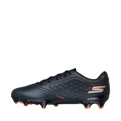 4. Skechers Razor 1.5 Academy FG Fußballschuhe Schwarz und Orange 252015 BKOR