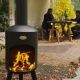15. Bonfeu Bonbini Gartenkamin schwarz 2901