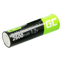 16 wiederaufladbare AA-Batterien R6 2600mAh Ni-MH Green Cell