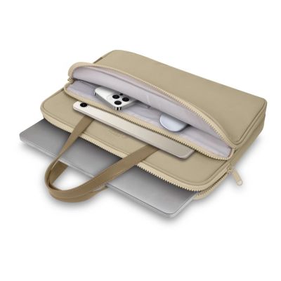 3. Tech-Protect Tragetasche für 13-14" Laptop - Beige