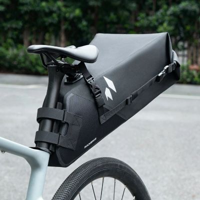 6. Rockbros AS-157 RideMate Wasserdichte Satteltasche – Schwarz