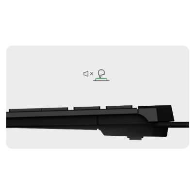 2. KeySonic KSK-5210ELU (DE) Tastatur Home USB QWERTZ Deutsch Schwarz