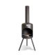 2. Bonfeu Bonselo Gartenkamin schwarz 3901