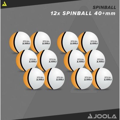 16. JOOLA SPINBALL TISCHTENNISBÄLLE 12 STÜCK