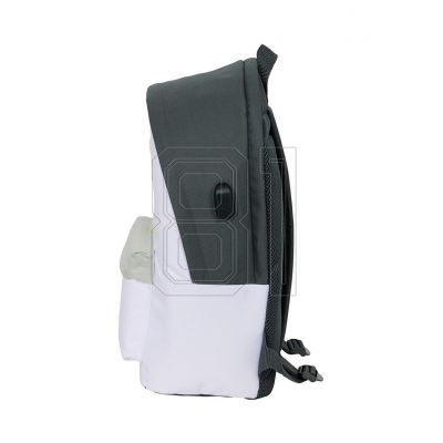 7. Real Madrid Sportrucksack mit USB- und Laptopfach Doppelrucksack 612554820
