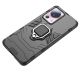 10. Ring Armor-Hülle für Xiaomi 13 Lite, gepanzerte Abdeckung, magnetischer Halterungsring, schwarz
