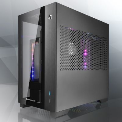 13. RAIJINTEK PAEAN Mini Mini Tower Schwarz