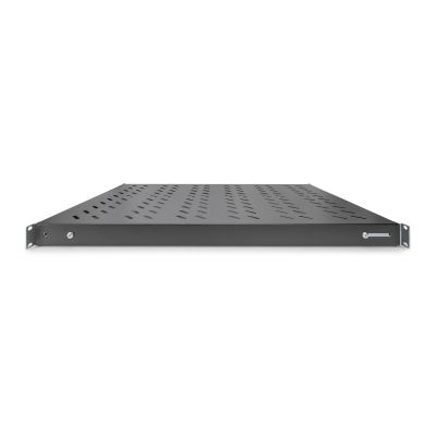3. Digitus-Regal mit variablen Montageschienen zur Festinstallation in 483 mm (19") Schränken