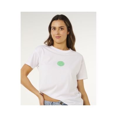 6. RIP CURL Icons Of Surf Relaxed Tee Damen Weiß
