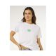 6. RIP CURL Icons Of Surf Relaxed Tee Damen Weiß