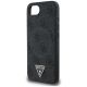 6. Guess 4G Ring Triangle Logo MagSafe Case für iPhone 16e - Schwarz