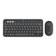 9. Logitech 920-012244 Tastatur und Maus inklusive, universell, kabellos per Funk (RF) + Bluetooth, QWERTY-Tastatur (American International), Graphit